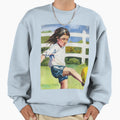 Female Footballer Footballer Sweatshirt - Casual Everyday Wear Men Women - T-Shirt, Sweatshirt, Hoodie