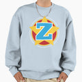 Superhero Letter Z Star And Stripes Sweatshirt - Unique Graphic Unisex - T-Shirt, Sweatshirt, Hoodie