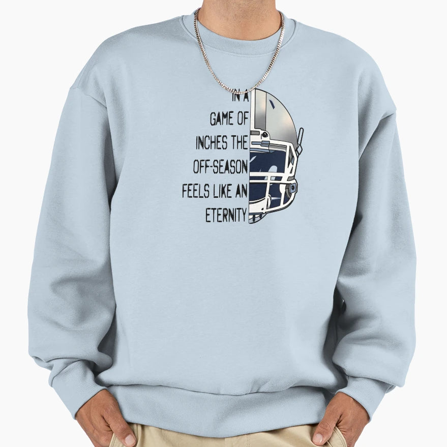 Game Inches Sweatshirt - Novelty Apparel for Adults - T-Shirt, Sweatshirt, Hoodie