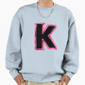 K Initial Sweatshirt - Unique Graphic Unisex - T-Shirt, Sweatshirt, Hoodie
