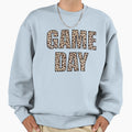 Game Day Leopard Sweatshirt - Aesthetic Graphic Men Women - T-Shirt, Sweatshirt, Hoodie