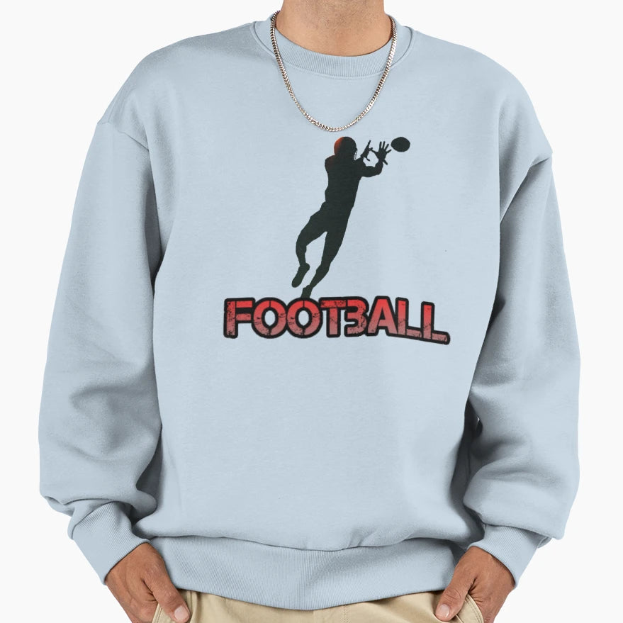 Football Sweatshirt - Fun Novelty Design Unisex - T-Shirt, Sweatshirt, Hoodie