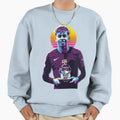 Lamine Yamal Holding Trophy Sweatshirt - Custom Art Print for Adults - T-Shirt, Sweatshirt, Hoodie