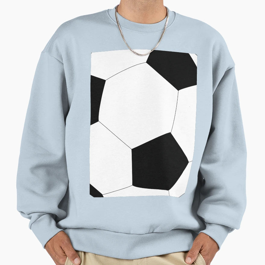 Soccer Ball Football Sweatshirt - Streetwear Style for Adults - T-Shirt, Sweatshirt, Hoodie