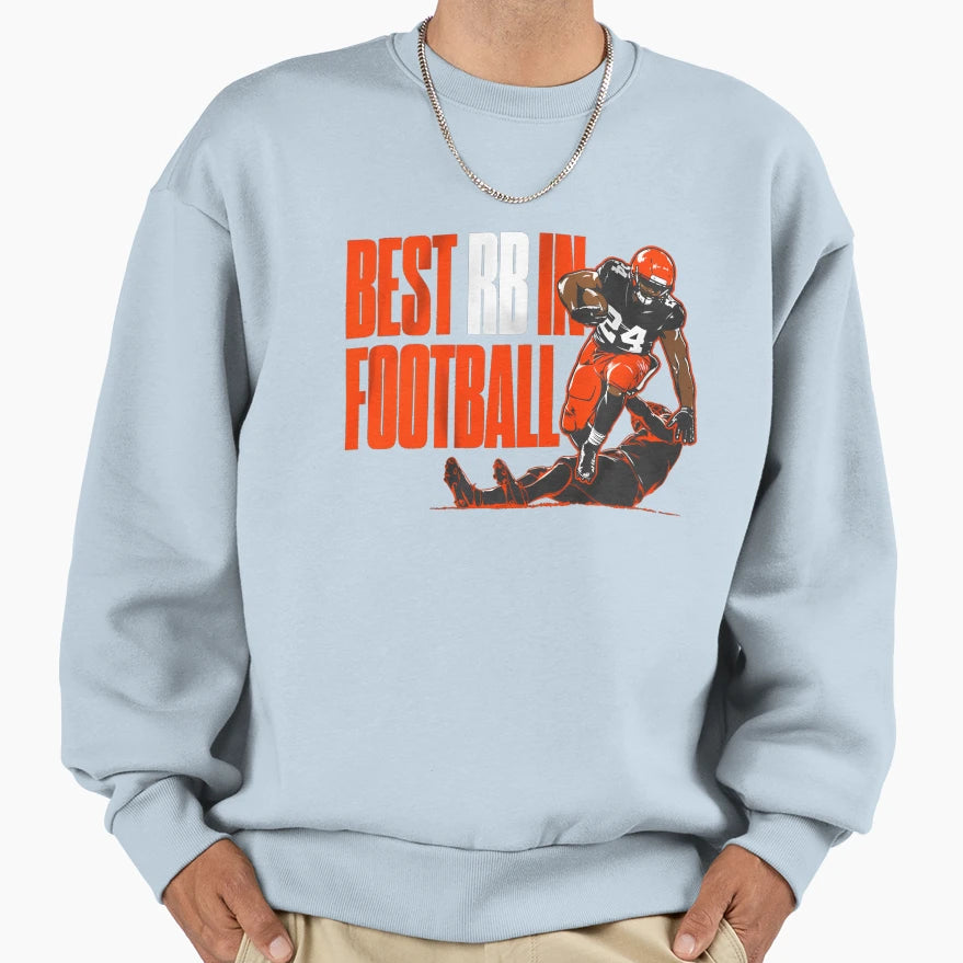 Nick Chubb Best Rb Football Sweatshirt - Casual Everyday Wear Men Women - T-Shirt, Sweatshirt, Hoodie