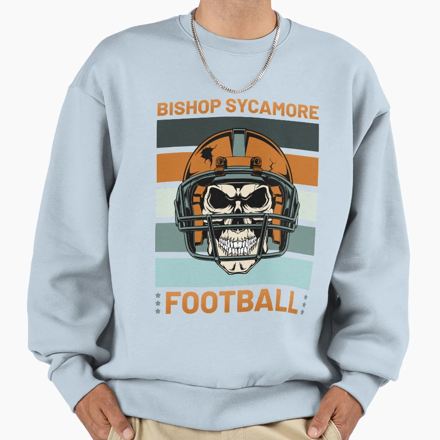 Fake Bishop Sycamore High School Sweatshirt - Custom Art Print Men Women - T-Shirt, Sweatshirt, Hoodie