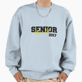 Senior Class 2017 Sweatshirt - Minimalist Print Men Women - T-Shirt, Sweatshirt, Hoodie