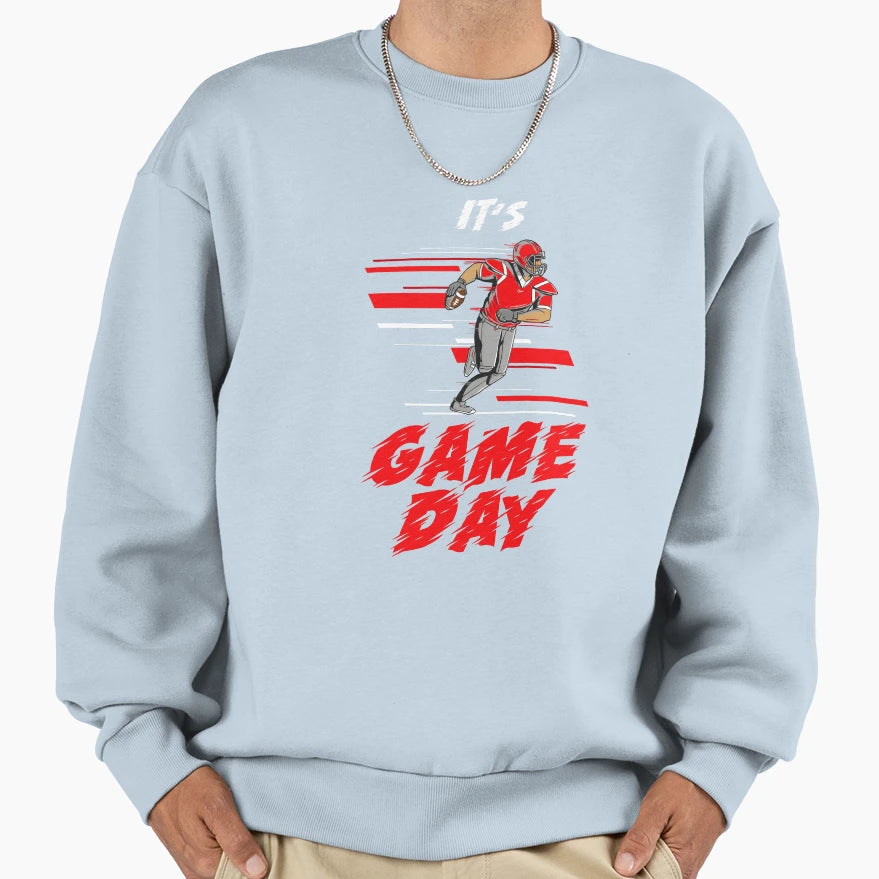 American Football Game Day Gift Sweatshirt - Unique Graphic Men Women - T-Shirt, Sweatshirt, Hoodie