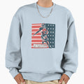 Copy Just Who Loves Football Sweatshirt - Custom Art Print Unisex - T-Shirt, Sweatshirt, Hoodie