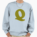 Letter Q Initial Q Sweatshirt - Novelty Apparel Unisex - T-Shirt, Sweatshirt, Hoodie