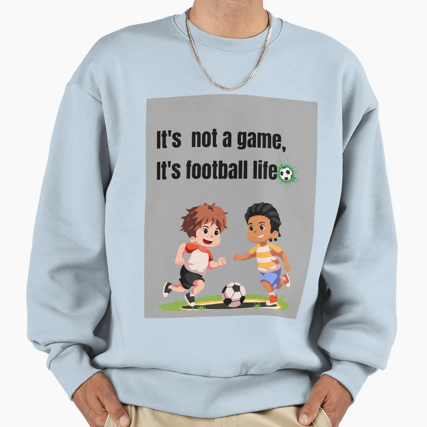 Joue Avec Passion Sweatshirt - Streetwear Style Unisex - T-Shirt, Sweatshirt, Hoodie