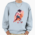 Soccer Player Sweatshirt - Unique Graphic Men Women - T-Shirt, Sweatshirt, Hoodie
