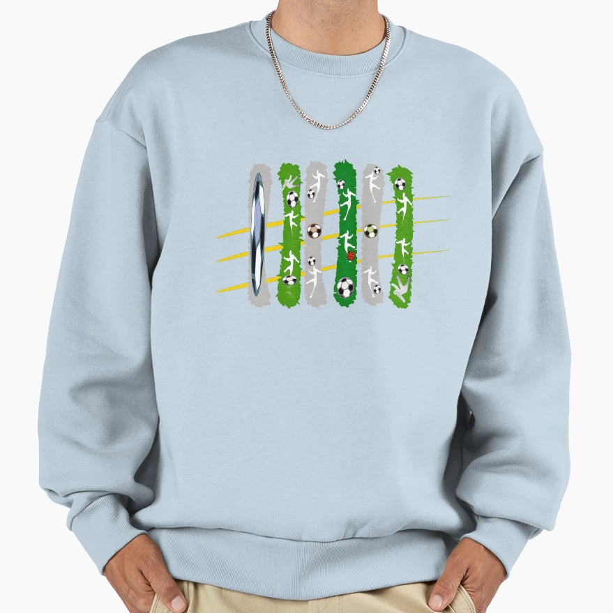 Football Player Football Sweatshirt - Casual Everyday Wear Unisex - T-Shirt, Sweatshirt, Hoodie