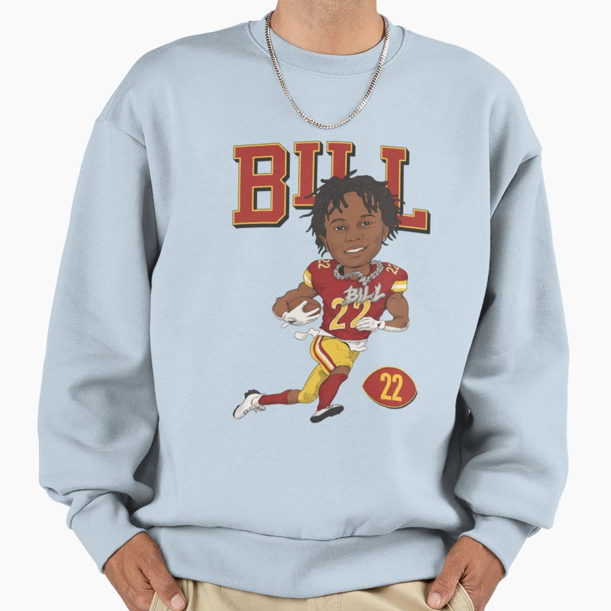 Bill Jacory Croskey Merritt 22 Sweatshirt - Graphic Print for Adults - T-Shirt, Sweatshirt, Hoodie