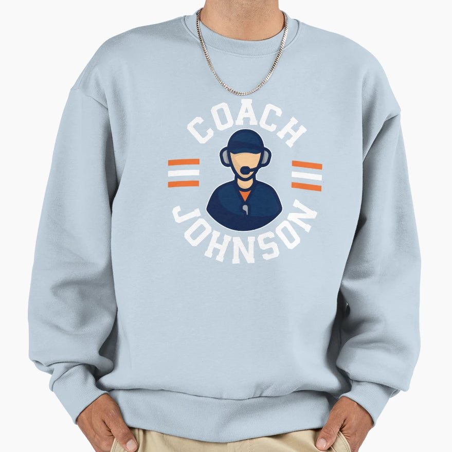 Coach Ben Johnson Chicago Bears Sweatshirt - Unique Graphic Men Women - T-Shirt, Sweatshirt, Hoodie