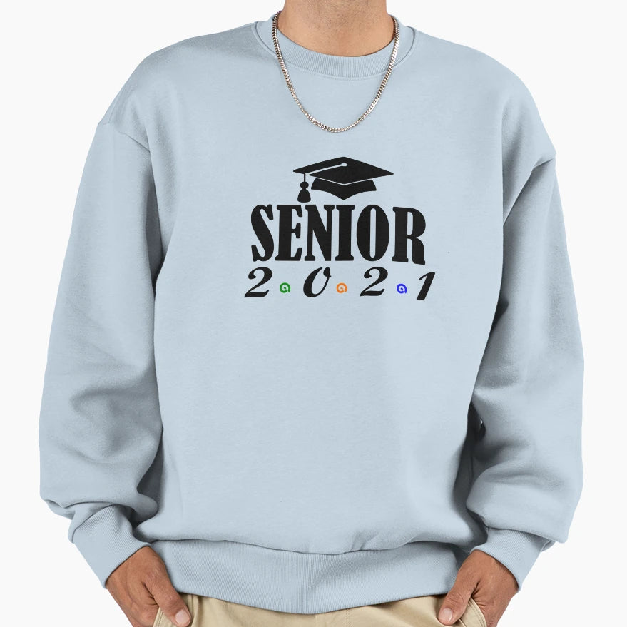 Graduation 2021 Sweatshirt - Minimalist Print Unisex - T-Shirt, Sweatshirt, Hoodie
