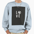 Love Football Illustration Sweatshirt - Fun Novelty Design Men Women - T-Shirt, Sweatshirt, Hoodie