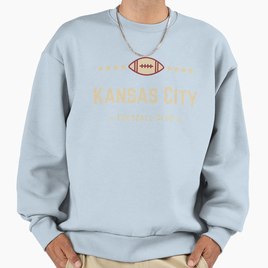 Kansas City Football Sweatshirt - Streetwear Style Unisex - T-Shirt, Sweatshirt, Hoodie