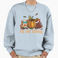 Pumpkin Spice Football Tis Season Fall Sweatshirt - Trendy Graphic Unisex - T-Shirt, Sweatshirt, Hoodie