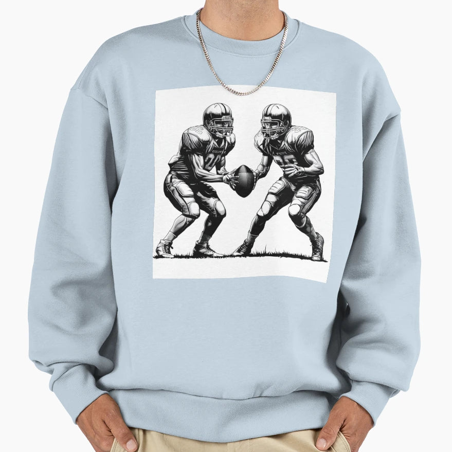 Football Fantasy Sports Lovers Sweatshirt - Streetwear Style Men Women - T-Shirt, Sweatshirt, Hoodie