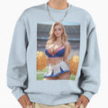 Cheerleader Anime Blonde Cheer Sweatshirt - Aesthetic Graphic for Adults - T-Shirt, Sweatshirt, Hoodie