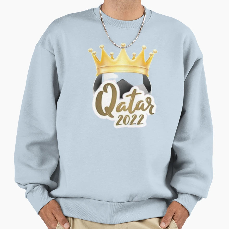 Qatari King Sweatshirt - Casual Everyday Wear Men Women - T-Shirt, Sweatshirt, Hoodie