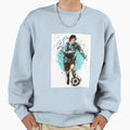 Football Player Sweatshirt - Minimalist Print Men Women - T-Shirt, Sweatshirt, Hoodie