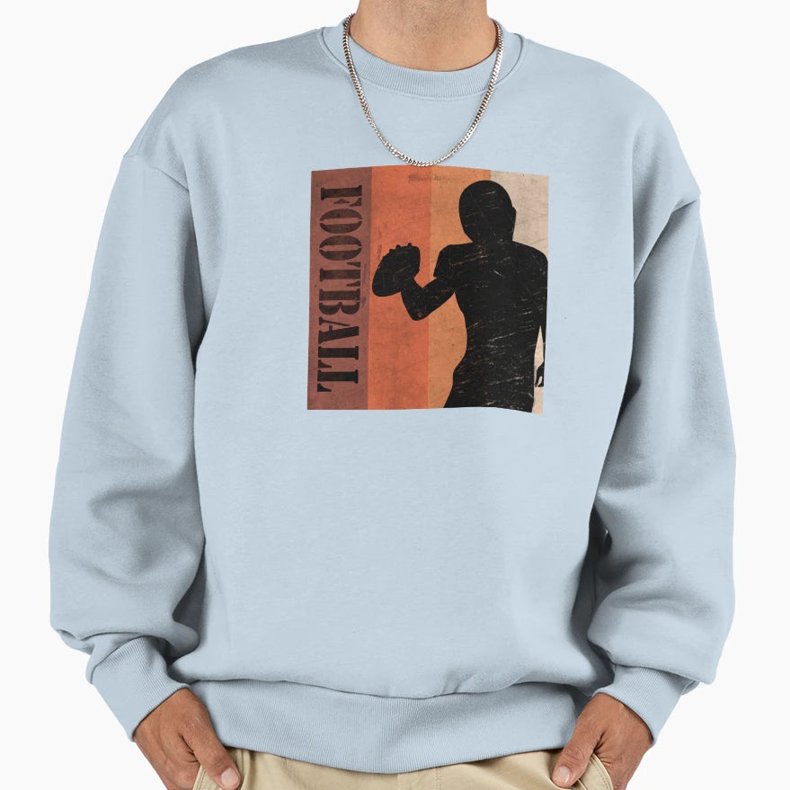 Football Player Sweatshirt - Custom Art Print Unisex - T-Shirt, Sweatshirt, Hoodie