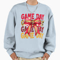 Game Day Football Coquette Bow Sweatshirt - Trendy Graphic Men Women - T-Shirt, Sweatshirt, Hoodie