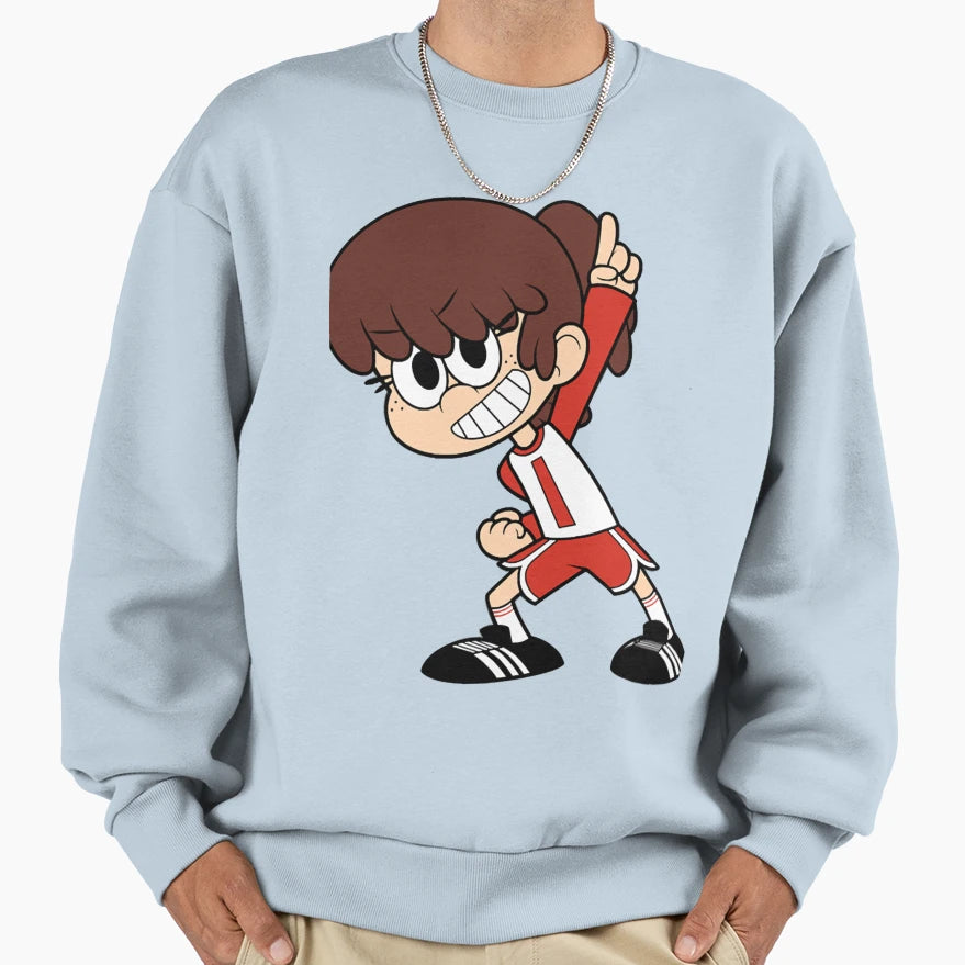 Lynn Louds Number One Sweatshirt - Aesthetic Graphic Men Women - T-Shirt, Sweatshirt, Hoodie