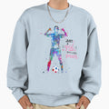 Soccer Player Sweatshirt - Aesthetic Graphic Unisex - T-Shirt, Sweatshirt, Hoodie