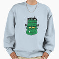Funny Frankenstein Halloween Sweatshirt - Trendy Graphic for Adults - T-Shirt, Sweatshirt, Hoodie