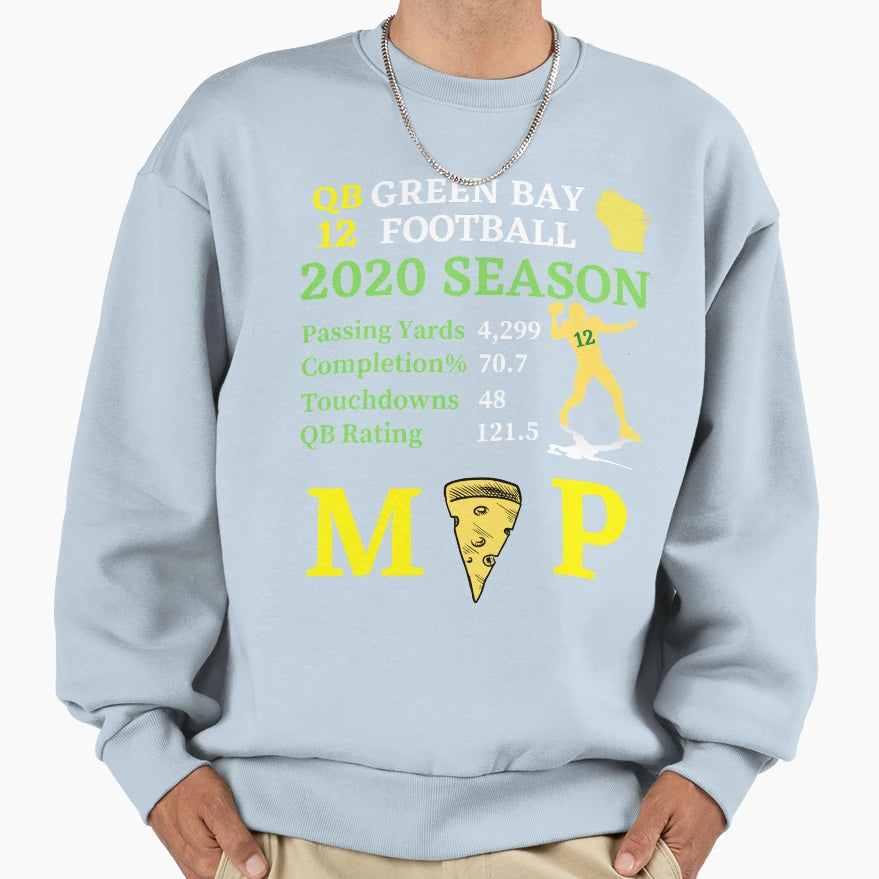 Qb Green Bay Football Sweatshirt - Fun Novelty Design Unisex - T-Shirt, Sweatshirt, Hoodie
