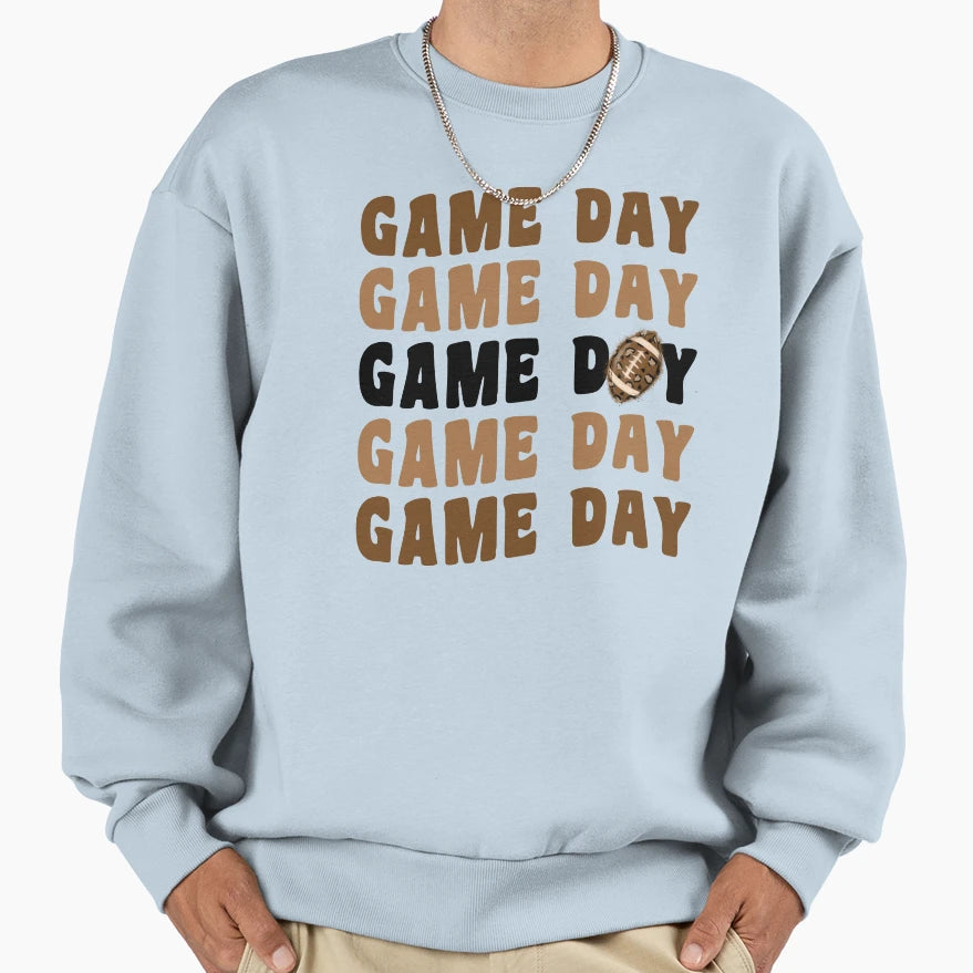 Football Sweatshirt - Minimalist Print for Adults - T-Shirt, Sweatshirt, Hoodie