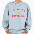 Go Taylors Boyfriend Kelce Sweatshirt - Minimalist Print for Adults - T-Shirt, Sweatshirt, Hoodie