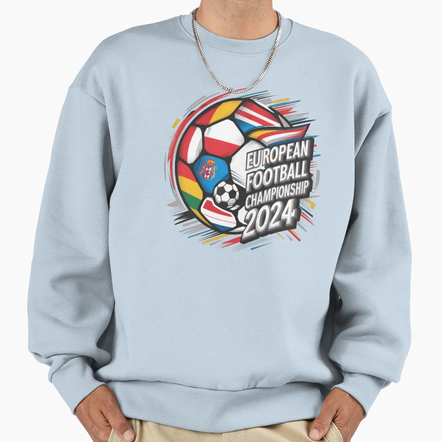 European Football Championship Sweatshirt - Minimalist Print Unisex - T-Shirt, Sweatshirt, Hoodie