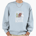 I Tackled 100 Days School Football Sweatshirt - Graphic Print for Adults - T-Shirt, Sweatshirt, Hoodie