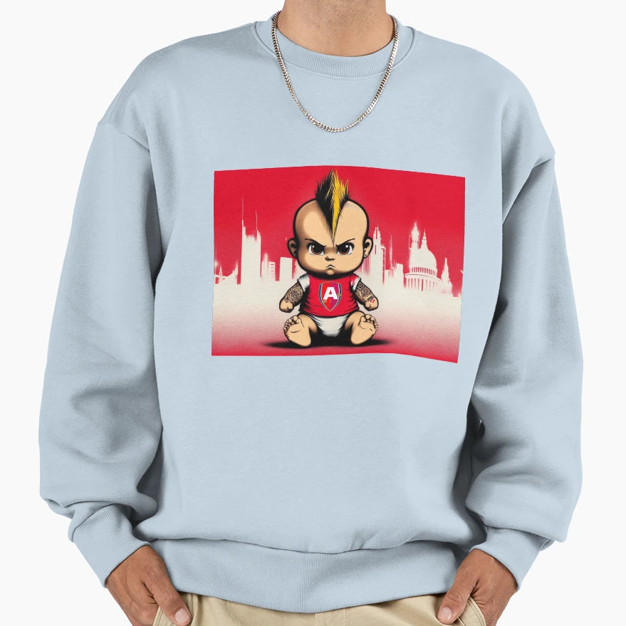 Arsenal Premier League Football Sweatshirt - Minimalist Print Men Women - T-Shirt, Sweatshirt, Hoodie