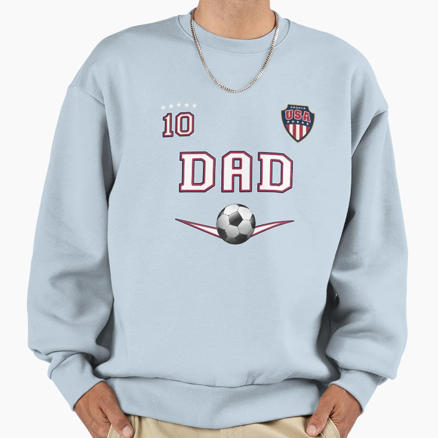 Soccer Dad Usa Number 10 Original Sweatshirt - Trendy Graphic Men Women - T-Shirt, Sweatshirt, Hoodie