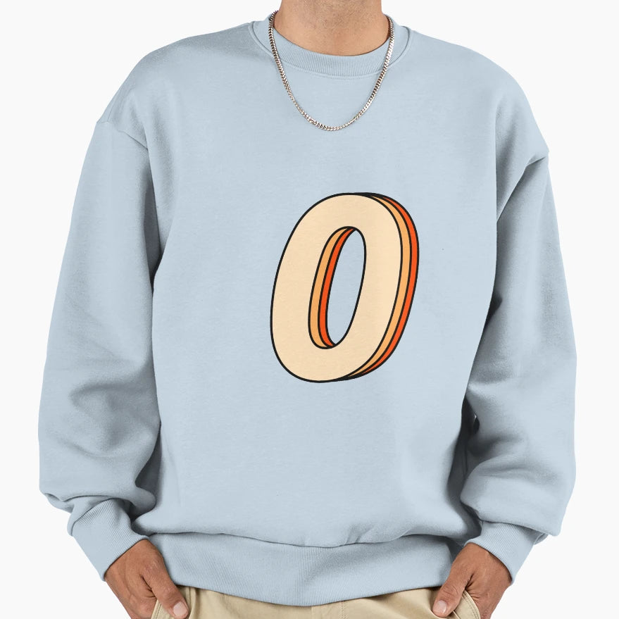 Orange O Sweatshirt - Fun Novelty Design Men Women - T-Shirt, Sweatshirt, Hoodie