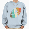 American Football Player Quaterback Sweatshirt - Trendy Graphic Unisex - T-Shirt, Sweatshirt, Hoodie