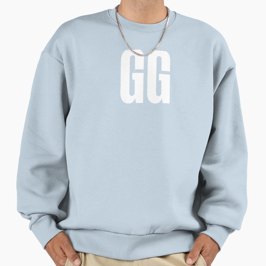 Gg Good Game Gen Z Vocabulary Typography Hoodie - Aesthetic Graphic Unisex - T-Shirt, Sweatshirt, Hoodie