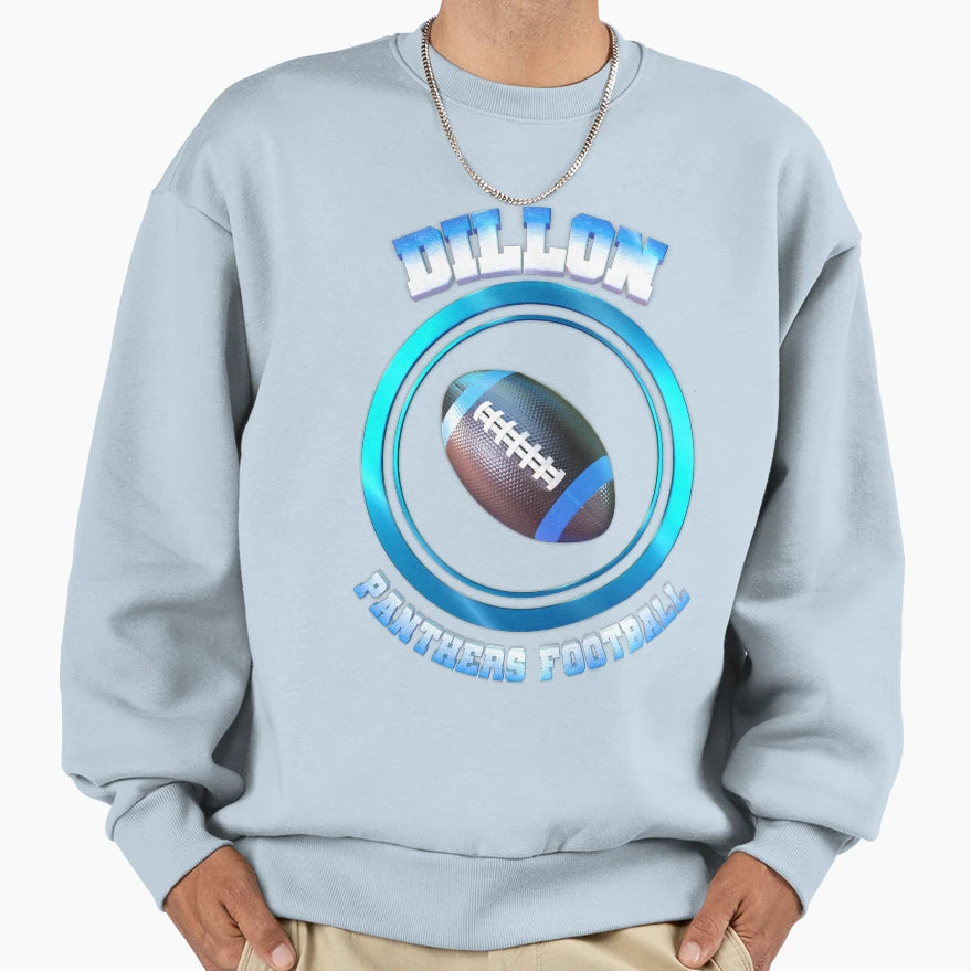 Dillon Panthers Football Sweatshirt - Custom Art Print Men Women - T-Shirt, Sweatshirt, Hoodie
