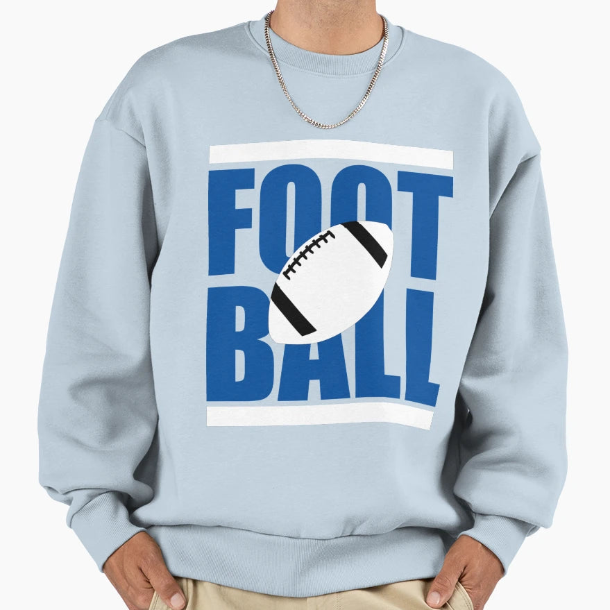 Football Sweatshirt - Custom Art Print for Adults - T-Shirt, Sweatshirt, Hoodie