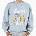 Senior Cheerpapa 2023 Tie Dye Sweatshirt - Novelty Apparel Unisex - T-Shirt, Sweatshirt, Hoodie
