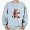 Kitty Gridiron Star 3D American Sweatshirt - Graphic Print for Adults - T-Shirt, Sweatshirt, Hoodie