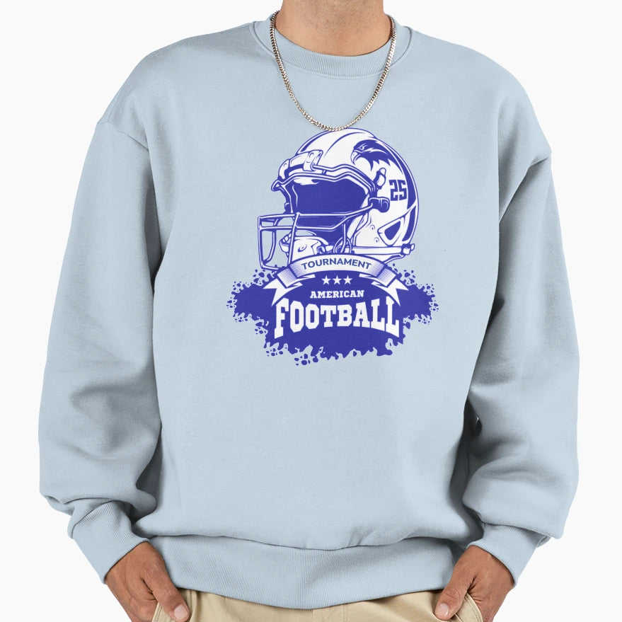 American Football Sweatshirt - Aesthetic Graphic for Adults - T-Shirt, Sweatshirt, Hoodie