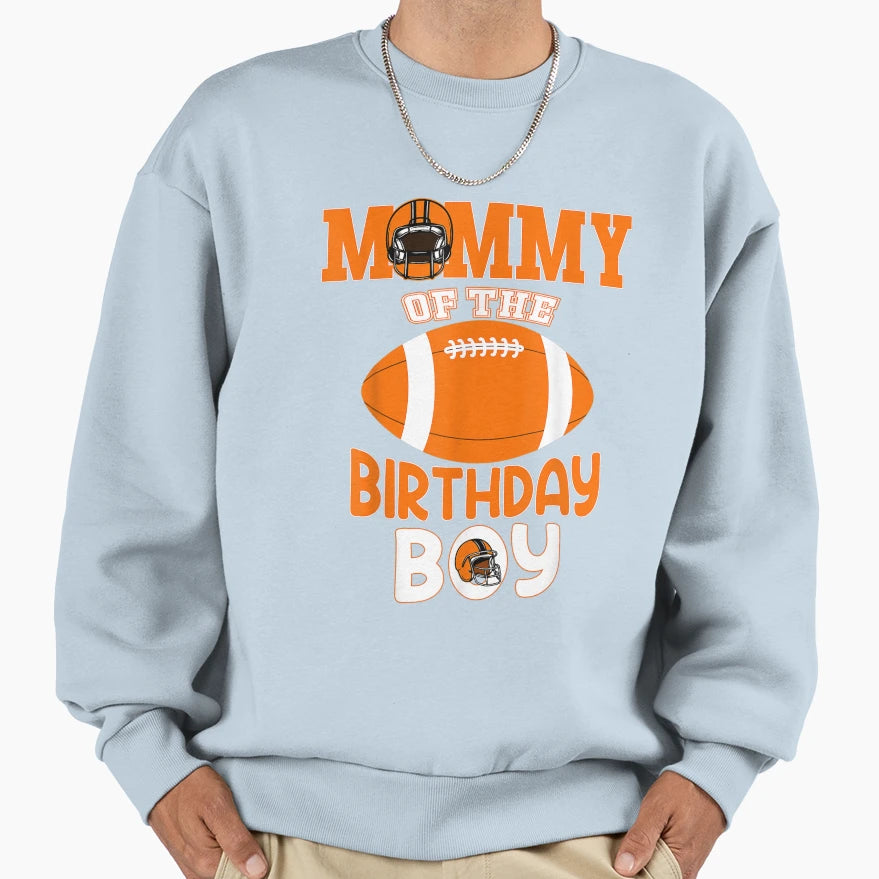 Mommy Birthday American Football Party T-Shirt - Streetwear Style Unisex - T-Shirt, Sweatshirt, Hoodie