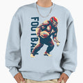 Bigfoot Football Player Believe Sweatshirt - Fun Novelty Design for Adults - T-Shirt, Sweatshirt, Hoodie