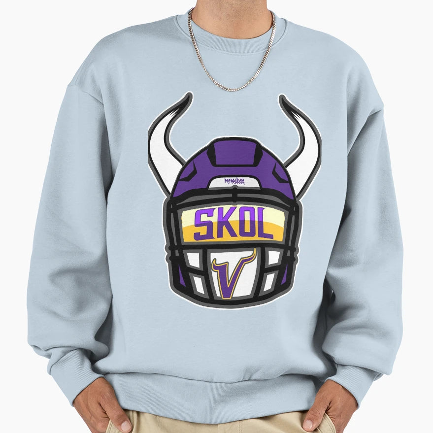 Skol Minnesota Sweatshirt - Custom Art Print Unisex - T-Shirt, Sweatshirt, Hoodie